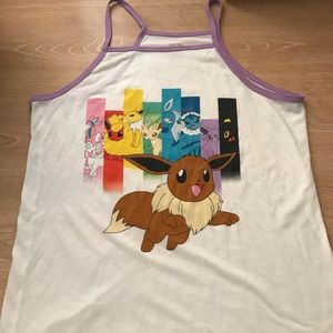 Pokemon Eevee Tank Top